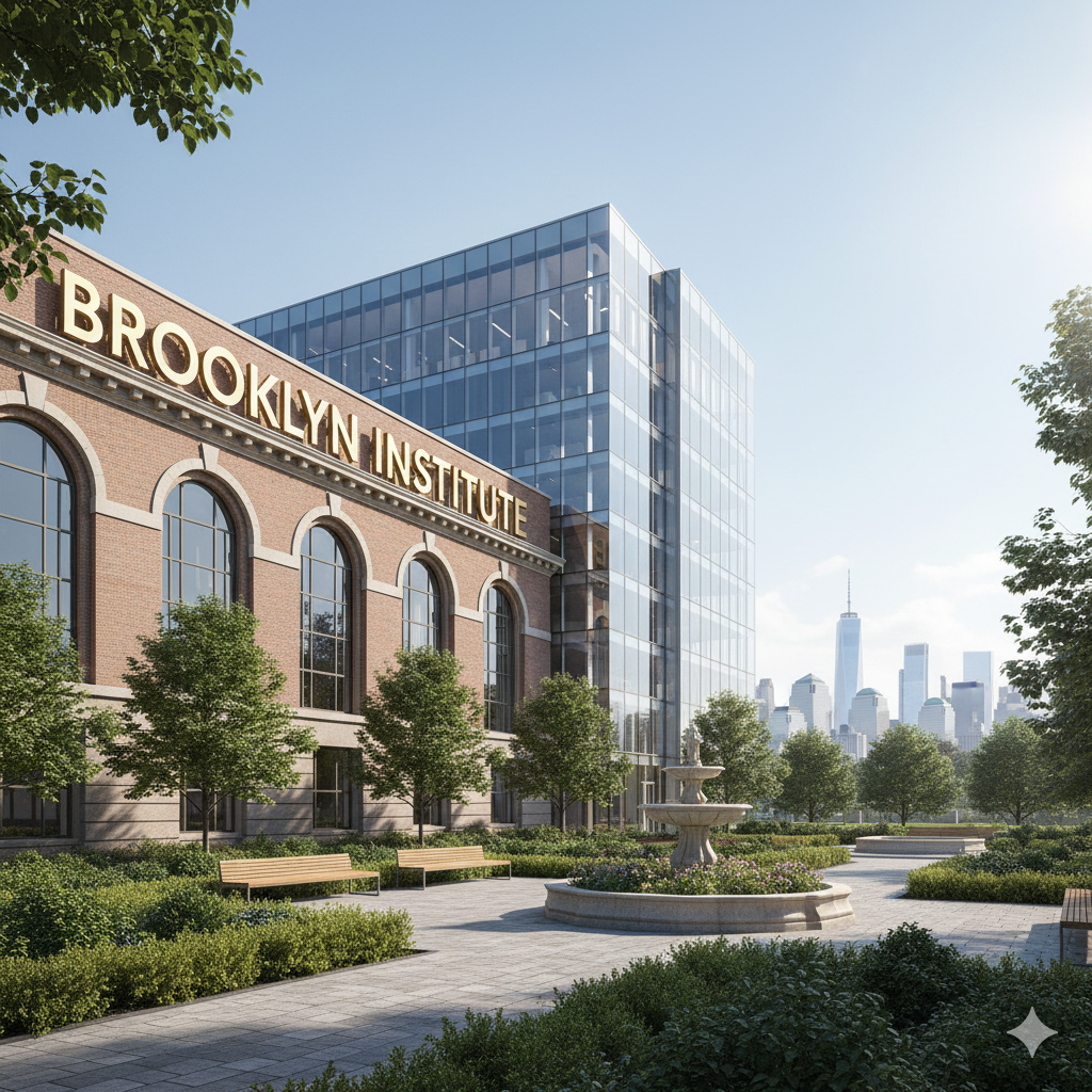 Brooklyn Institute Certificate with US Government Seal and Global Recognition